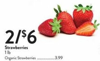 Fresh Thyme Strawberries offer