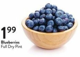 Fresh Thyme Blueberries offer