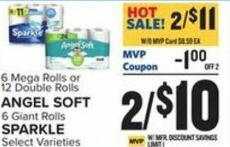 Food Lion Angel Soft , Sparkle offer