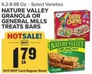 Food Lion Nature Valley Granola Or General Mills Treats Bars 6.2-8.98 oz offer
