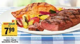Food Lion Family Pack Salmon Fillets 16 oz offer