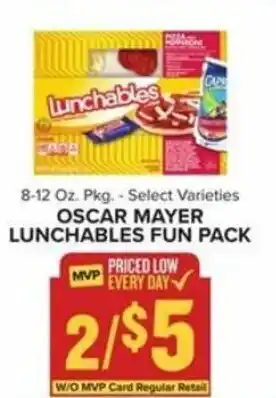 Oscar Lunchables Fun Pack 8-12 oz