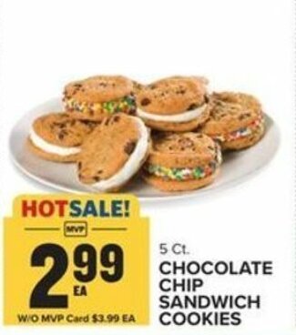 Food Lion Chocolate Chip Sandwich Cookies offer