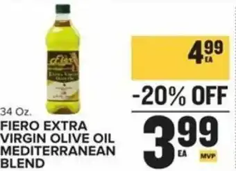 Food Lion Fiero Extra Virgin Olive Oil Mediterranean Blend 34 oz offer