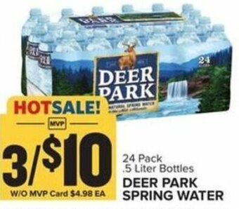 Food Lion Deer Park Spring Water offer