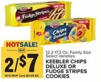 Food Lion Keebler Chips Deluxe Or Fudge Stripes Cookies offer