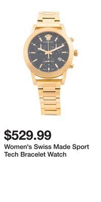 TJ Maxx Women's swiss made sport tech bracelet watch offer
