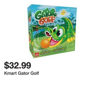 Kmart Kmart gator golf offer