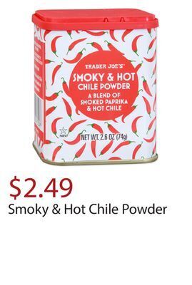 Trader Joe's Smoky & hot chile powder offer
