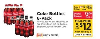 ShopRite Bottles 6-pack offer