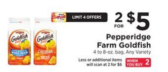 ShopRite Goldfish offer