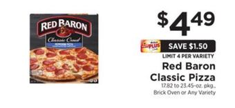 ShopRite Classic pizza offer