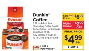 ShopRite Coffee offer