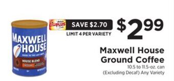 ShopRite Ground coffee offer