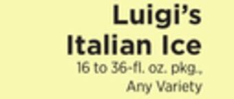 ShopRite Italian ice offer