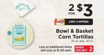ShopRite Corn tortillas offer