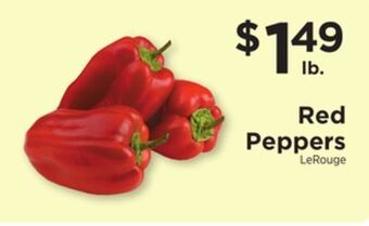 ShopRite Red peppers offer