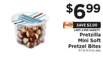ShopRite Mini soft pretzel bites offer