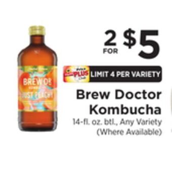 ShopRite Kombucha offer