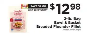 ShopRite Breaded flounder fillet offer