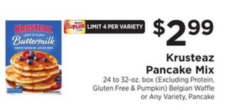 ShopRite Pancake mix offer