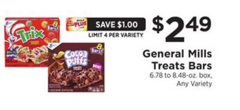 ShopRite Treats bars offer