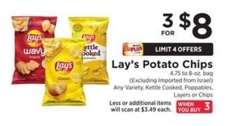 ShopRite Potato chips offer