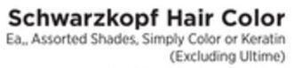 ShopRite Hair color offer