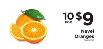 ShopRite Navel oranges offer