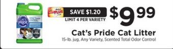 ShopRite Cat litter offer