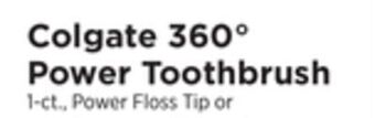 ShopRite 360° power toothbrush offer