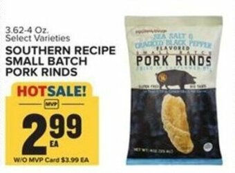 Food Lion Southern Recipe Small Batch Pork Rinds 3.62-4 oz offer