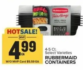 Food Lion Rubbermaid Containers offer
