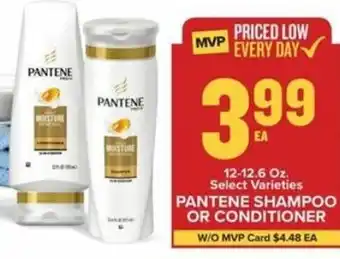 Food Lion Pantene Shampoo or Conditioner 12-12.6 oz offer