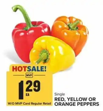 Food Lion Red,Yellow Or Orange Bell Pepper offer