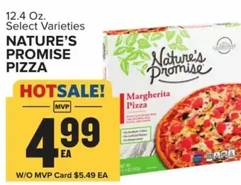 Food Lion Nature's Promise Pizza 12.4 oz offer