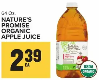 Food Lion Natures' Promise Organic Apple Juice 64 oz offer
