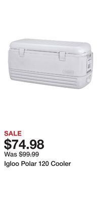 Cabela's Igloo polar 120 cooler offer