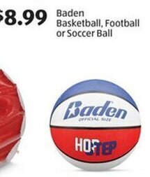 Aldi Baden Basketball, Football or Soccer Ball offer