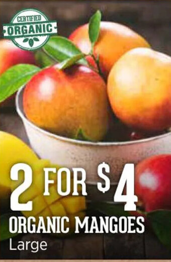 Harmons ORGANIC MANGOES Large offer