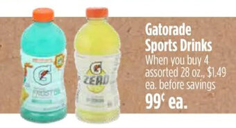 Harmons Gatorade Sports Drinks offer