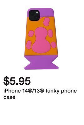 Five Below Iphone 14®/13® funky phone case offer