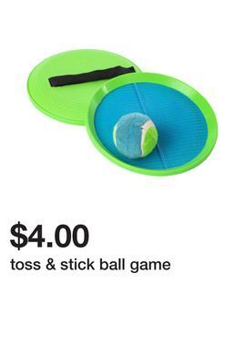 Five Below Toss & stick ball game offer