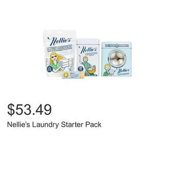 Costco Nellie's laundry starter pack offer