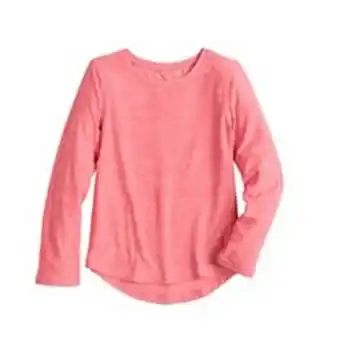 Kohl's Girls 4-12 jumping beans® active long sleeve keyhole tee offer