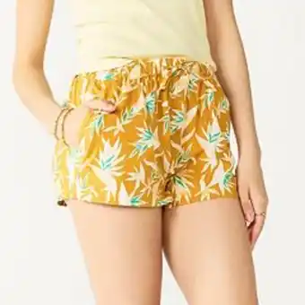 Kohl's Juniors' so® drawstring shorts offer