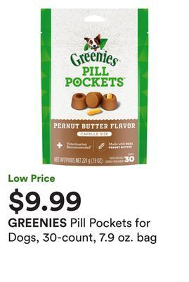 Petco Pill pockets for dogs, 30-count, 7.9 oz. bag offer