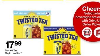 Target Twisted tea offer