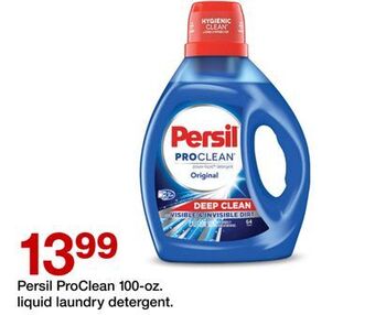 Target Persil proclean 100-oz. liquid laundry detergent offer