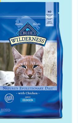 Target Select blue wilderness 4-lb. dry cat food offer